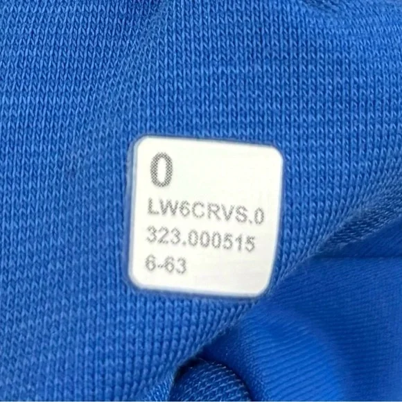 Lululemon Align High Rise Crop Leggings *Graphic 23" Size 0 In Pipe Dream Blue - Picture 6 of 6